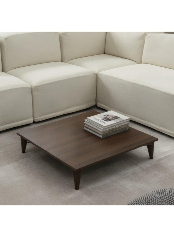 Square floor table with a stylish modern design - Image 2